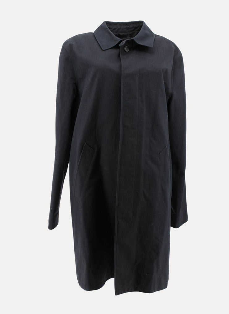 Trench-coat A.P.C noir 100% coton XL/42