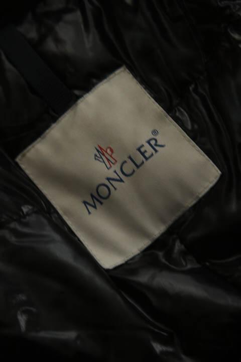 Veste Moncler noir 100% polyester S/36