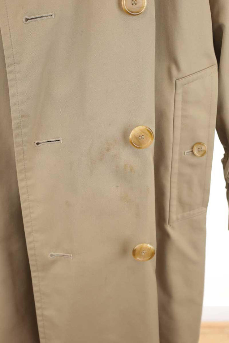 Trench-coat Burberry beige. Matière principale coton. Taille 44.