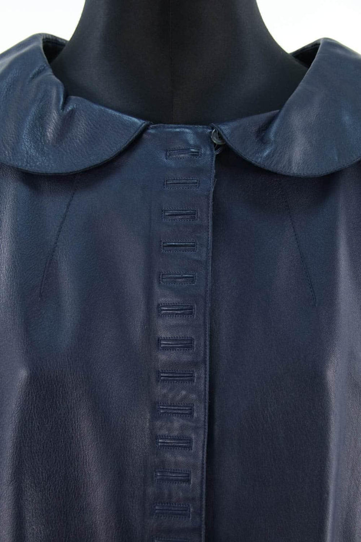 Veste Louis Vuitton bleu cuir M/38