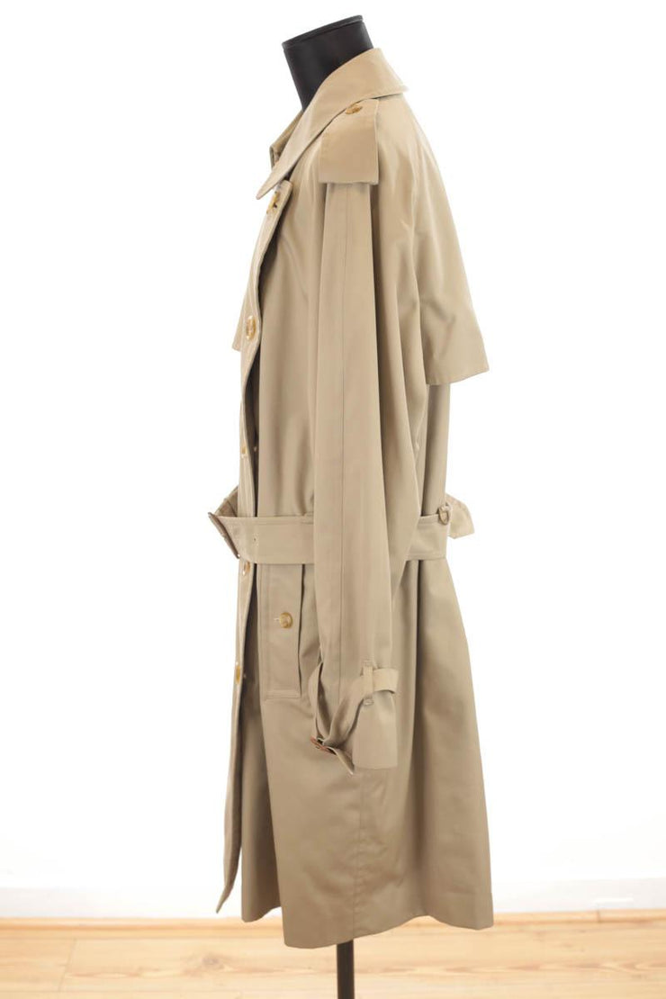 Trench-coat Burberry beige. Matière principale coton. Taille 44.