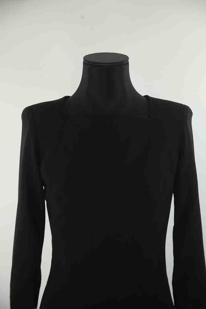 Robe Elie Saab noir 100% polyester M/38