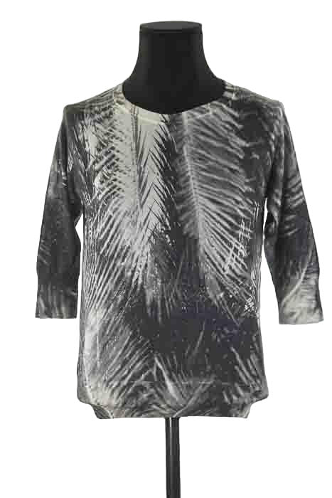 Pull-over en laine Leetha gris. Taille 34.