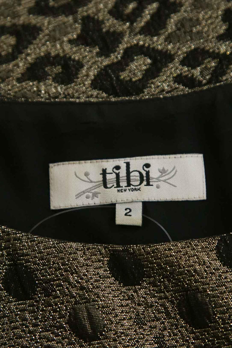 Robe Tibi métallique 100% coton M/38