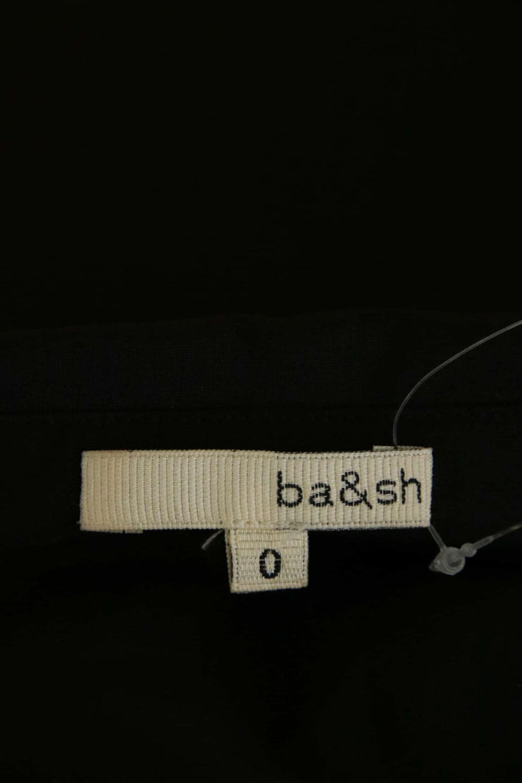 Robe Ba&Sh noir 60% laine XS/34
