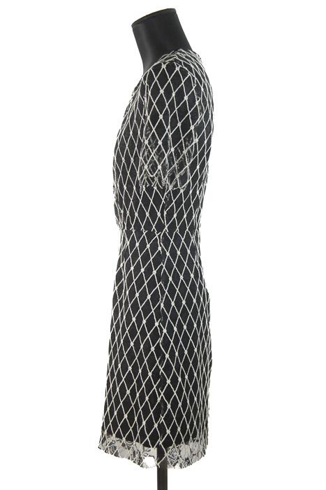 Robe noir Sandro noir 100% polyester. Taille 36