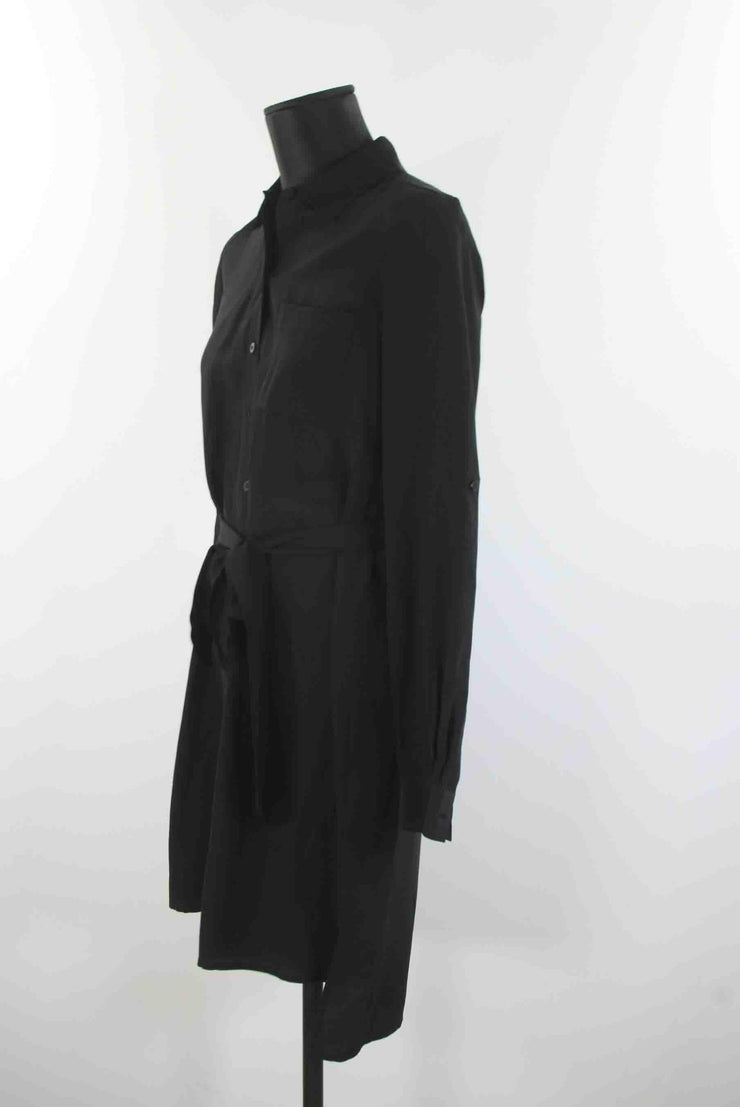 Robe Diane Von Furstenberg noir 100% soie XS/34