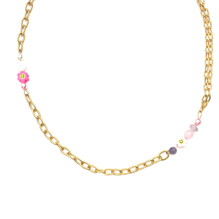 Collier "PINK LADY"