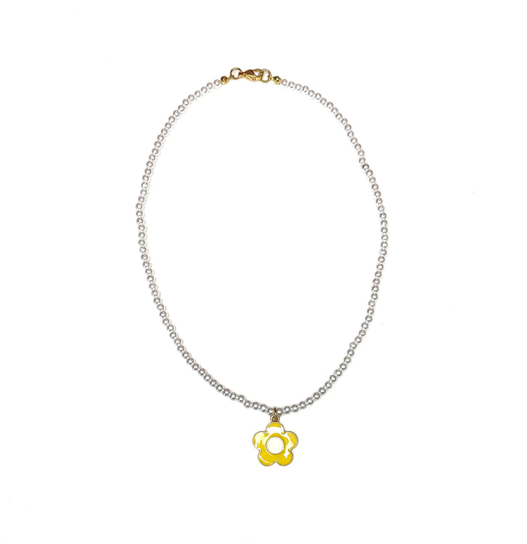 Collier "YELLOW FLOWER NECKLACE"