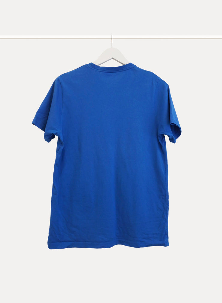 T-shirt de la marque DICKIES pour femme de taille S/36 de couleur Bleu en vente sur la friperie en ligne Circular Clothing Paris