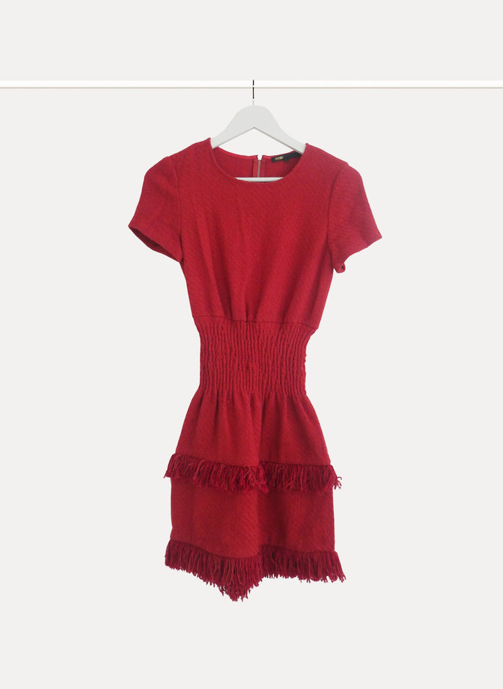 Maje fashion red dress