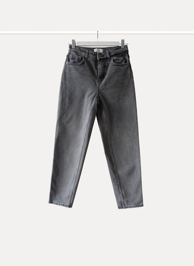 Jean Taille haute gris de la marque & OTHER STORIES pour femme de taille XS/34 de couleur Gris en vente en ligne sur Circular Clothing Paris