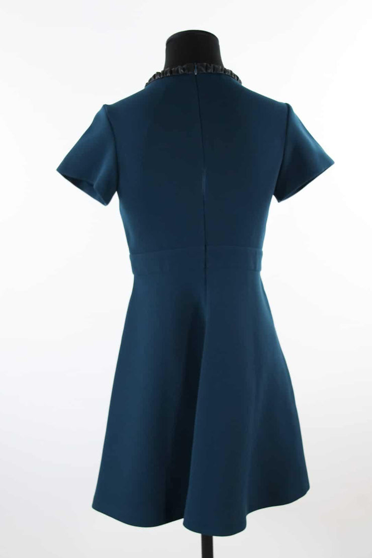 Robe Maje bleu 100% polyester S/36