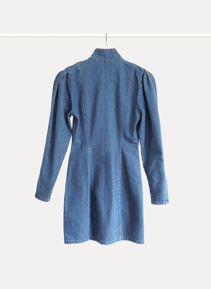 Robe Denim de la marque & OTHER STORIES pour femme  de taille S/36 de couleur Bleu en vente sur la friperie en ligne Circular Clothing Paris