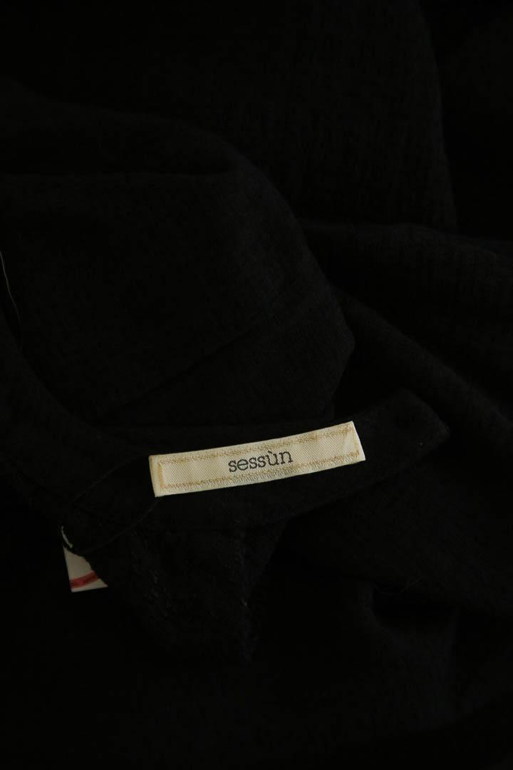 Robe Sessun noir 100% coton XS/34