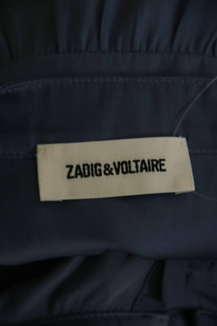 Robe Zadig & Voltaire bleu polyester S/36