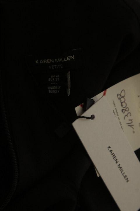 Robe Karen Millen noir 100% viscose M/38