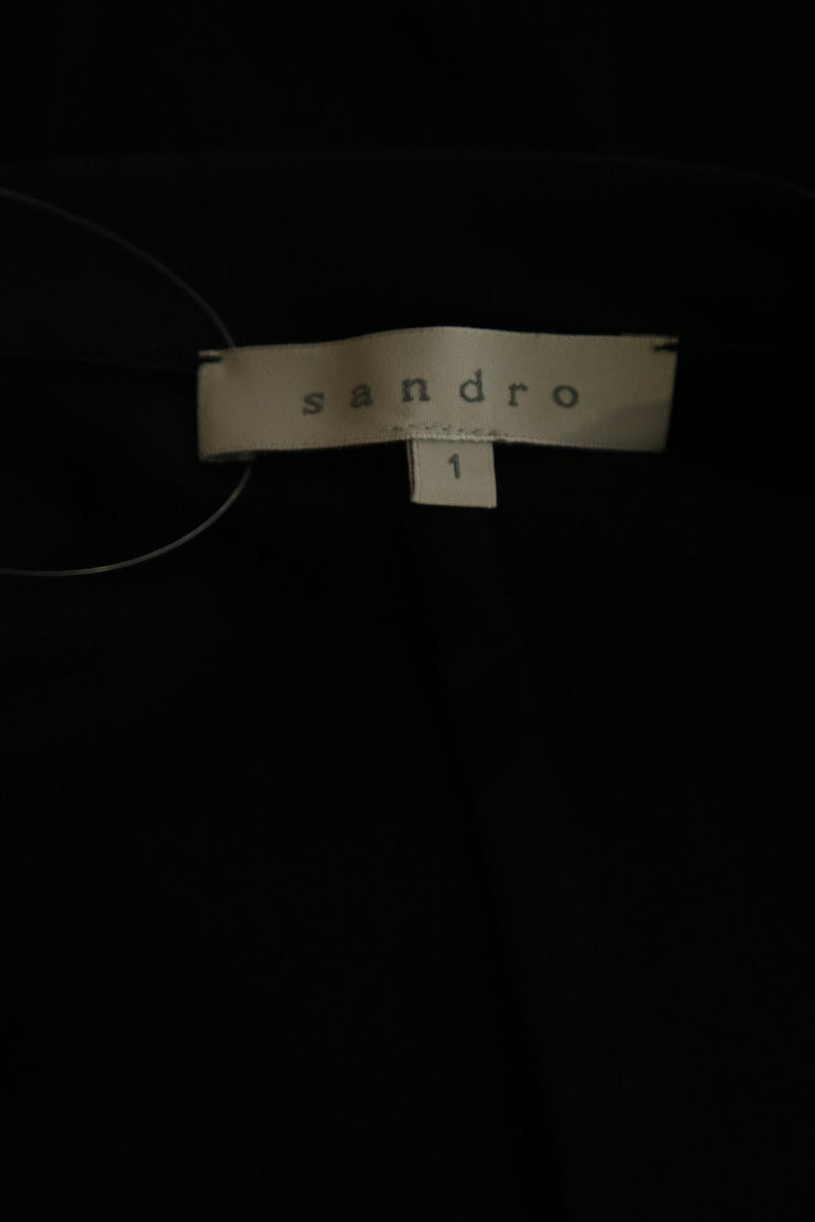 Robe Sandro bleu 100% viscose S/36