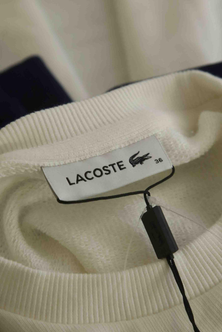 Robe Lacoste marine 100% coton S/36