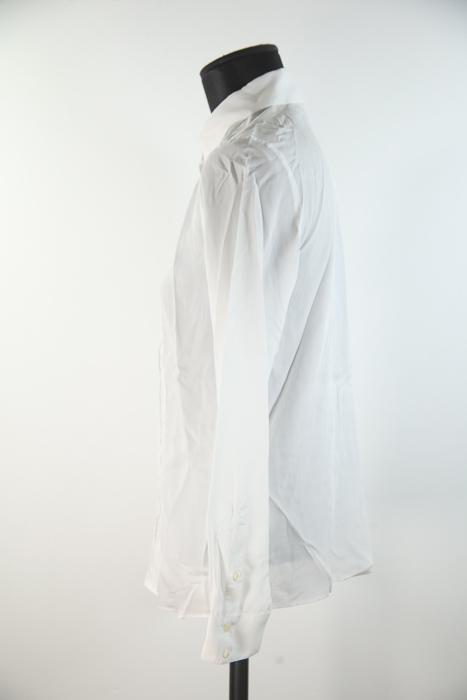Chemise Figaret blanc 100% lyocell. Taille 34.