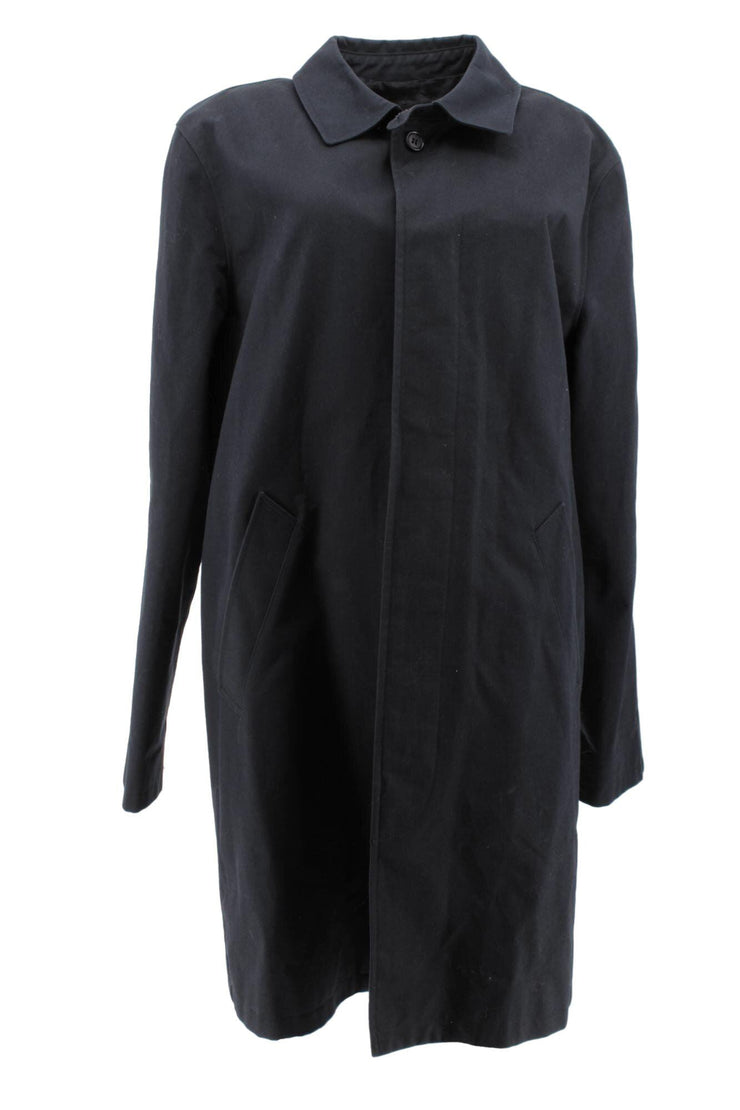 Trench-coat A.P.C noir 100% coton XL/42
