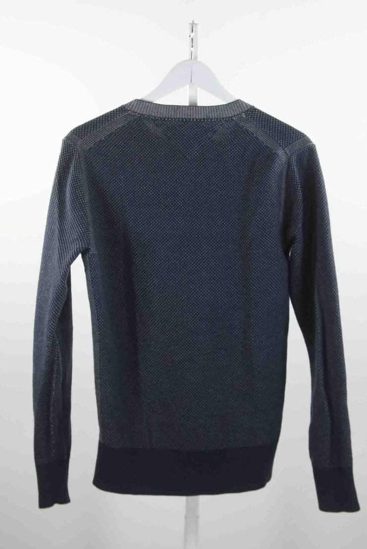HOMME Tricot/Sweatshirt en coton Tommy Hilfiger bleu. Taille M.