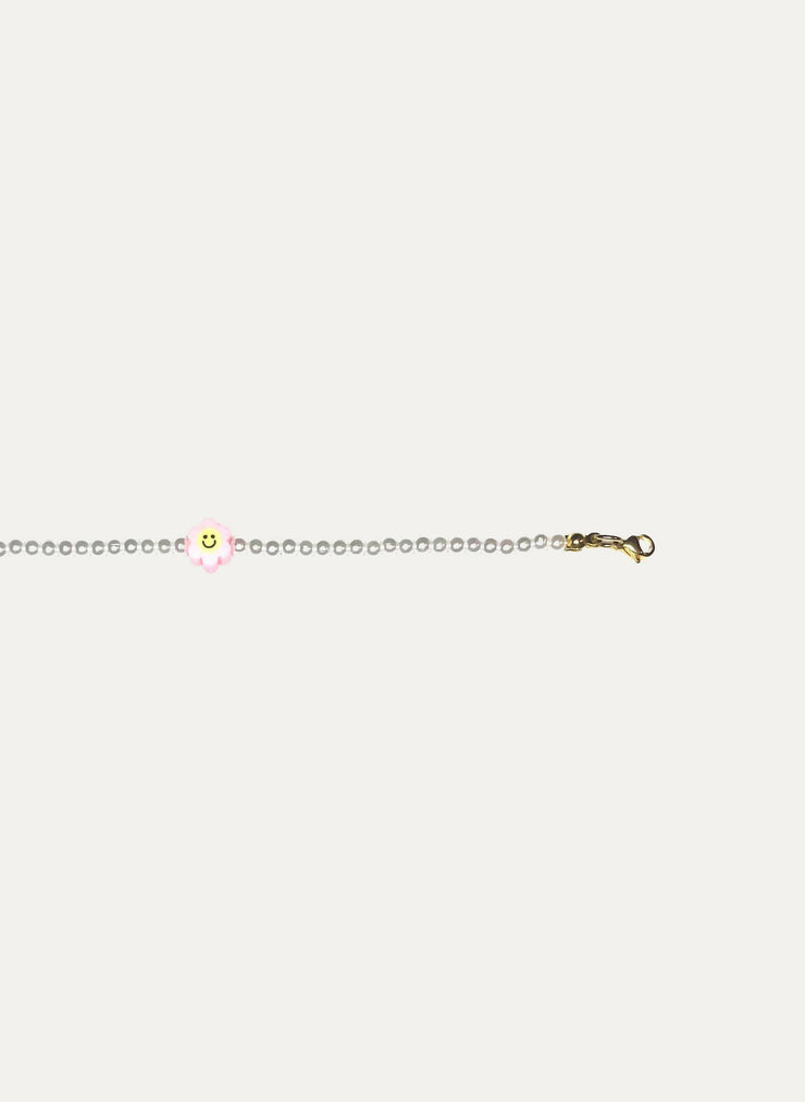 Bracelet "LIGHT PINK SMILE FLOWER"